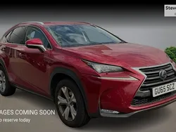 Red Used 2015 Lexus NX300h SUV | £17,330 (Expensive)
