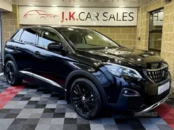 Black Used 2017 Peugeot 3008 Allure Hatchback | £8,995
