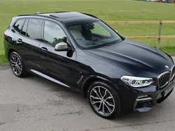 Carbon black Used 2019 BMW X3 M Sport SUV | £32,990 (Fair price)