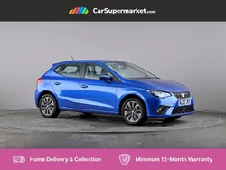 Blue Used 2022 Seat Ibiza SE Technology Hatchback | £13,197 (Fair price)
