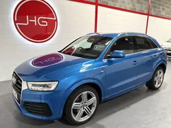 Blue Used 2015 Audi Q3 S-line plus SUV | £10,495 (A bit pricey)