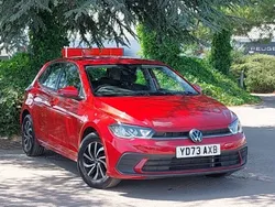 Red Used 2023 VW Polo Life Hatchback | £19,698 (Fair price)