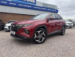 Red Used 2021 Hyundai Tucson Premium SUV | £20,591 (Fair price)