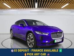 Blue Used 2021 Jaguar I-Pace SUV | £17,699 (Fair price)