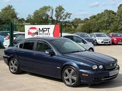 Blue Used 2008 Jaguar X-type SE Sedan | £2,290 (Fair price)