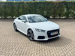White Used 2015 Audi TT S-Line Coupe | £13,999 (Fair price)