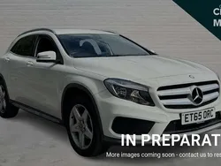 White Used 2016 Mercedes GLA200 AMG line SUV | £12,247 (Fair price)