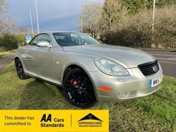 Silver Used 2001 Lexus SC430 Cabriolet | £3,495