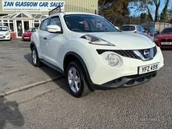 White Used 2015 Nissan Juke Visia SUV | £3,695 (Good price)