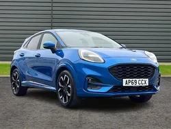 Blue Used 2020 Ford Puma ST-Line X SUV | £13,995 (Fair price)