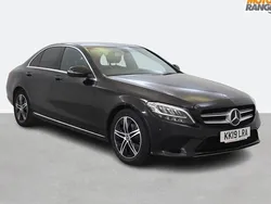 Black Used 2019 Mercedes C220 Sedan | £17,495 (Super price)