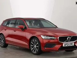 Red Used 2021 Volvo V60 Momentum Estate | £21,617 (Fair price)