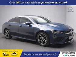 Blue Used 2022 Mercedes CLA180 AMG line Sedan | £22,680 (Good price)