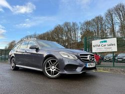 Blue Used 2014 Mercedes E300 AMG Estate | £5,495 (Fair price)