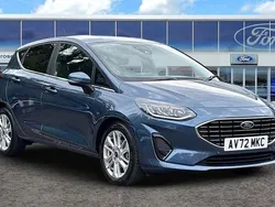 Blue Used 2022 Ford Fiesta Titanium Hatchback | £14,995 (Good price)