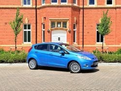 Blue Used 2010 Ford Fiesta Titanium Hatchback | £2,395 (Fair price)