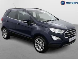 Blue Used 2022 Ford Ecosport Titanium SUV | £10,999 (Fair price)