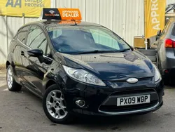 Black Used 2009 Ford Fiesta Titanium Hatchback | £1,495 (Good price)
