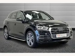 Mythos black Used 2018 Audi Q5 S-Line SUV | £26,395 (Fair price)