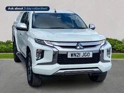 White Used 2021 Mitsubishi L200 Pickup | £16,450 (Fair price)