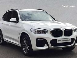 White Used 2020 BMW X3 M Sport SUV | £29,495 (Fair price)