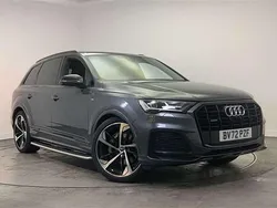 Grey Used 2022 Audi Q7 Black Edition SUV | £49,400 (A bit pricey)