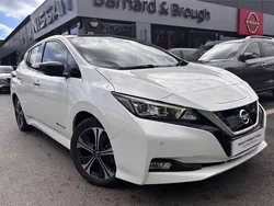White Used 2018 Nissan Leaf Tekna Hatchback | £8,950 (Fair price)