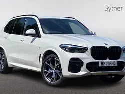 White Used 2022 BMW X5 M Sport SUV | £40,000 (Super price)