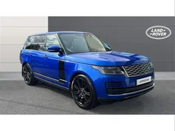Blue Used 2018 Land Rover Range Rover Vogue SUV | £36,944 (A bit pricey)