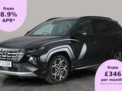 Black Used 2022 Hyundai Tucson N Line SUV | £23,898 (Fair price)