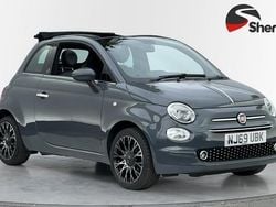 Grey Used 2019 Fiat 500C S Cabriolet | £8,650 (Fair price)