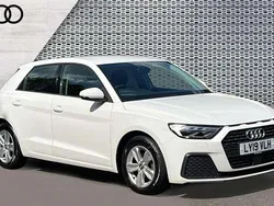 Ibis white black Used 2019 Audi A1 Design Hatchback | £11,353 (Fair price)