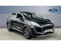 Black Used 2022 Ford Puma Titanium SUV | £15,041 (Good price)