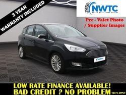 Black Used 2018 Ford C-MAX Titanium MPV | £7,095 (Fair price)