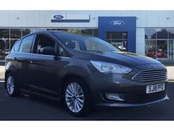 Grey Used 2018 Ford C-MAX Titanium MPV | £6,095 (Good price)
