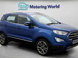 Blue Used 2019 Ford Ecosport Titanium SUV | £12,300 (Fair price)