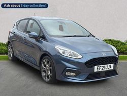 Blue Used 2021 Ford Fiesta ST-Line Hatchback | £11,999 (Fair price)