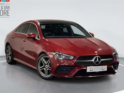 Red Used 2021 Mercedes CLA180 AMG line Sedan | £23,049 (Fair price)