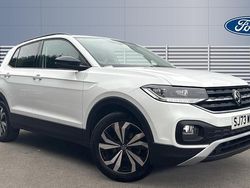 White Used 2023 VW T-Cross Black Edition SUV | £18,063 (Fair price)