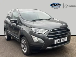 Grey Used 2018 Ford Ecosport Titanium SUV | £8,650 (Good price)