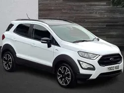 White Used 2022 Ford Ecosport Active SUV | £12,645 (Fair price)
