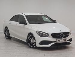 White Used 2017 Mercedes CLA180 AMG line Sedan | £11,998 (A bit pricey)