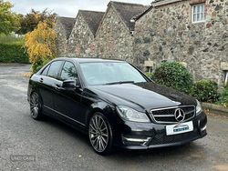 Black Used 2013 Mercedes C250 AMG Sedan | £5,950 (A bit pricey)