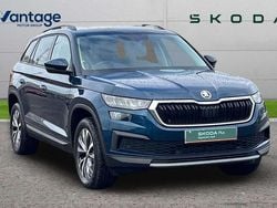 Petrol blue metallic Used 2022 Skoda Kodiaq SE Drive SUV | £26,190 (Fair price)