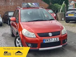 Orange Used 2007 Suzuki SX4 GLX Hatchback | £1,785 (Fair price)