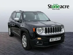 Black Used 2016 Jeep Renegade Limited SUV | £6,995 (Super price)