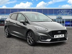 Grey Used 2022 Ford Fiesta ST-Line Hatchback | £14,495 (Fair price)
