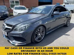 Grey Used 2014 Mercedes E220 AMG line Coupe | £7,895 (Fair price)