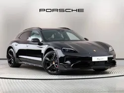 Jet black metallic New 2025 Porsche Taycan 4S Cross Turismo Sedan | £99,000 (Super price)