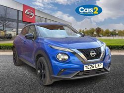Blue New 2025 Nissan Juke Tekna SUV | £21,890 (A bit pricey)